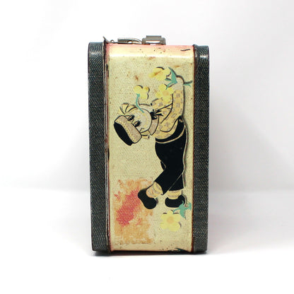 Box, Aladdin, Metal School Lunch Box, Raggedy Ann & Andy Children's Vintage
