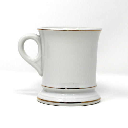 Shaving Mug / Scuttle, Vintage Car 1913 Morris Oxford, Porcelain, Vintage