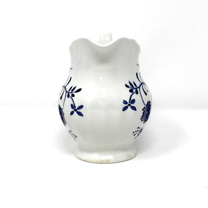 Creamer, J & G Meakin, Copenhagen, Blue & White English Ironstone, Vintage