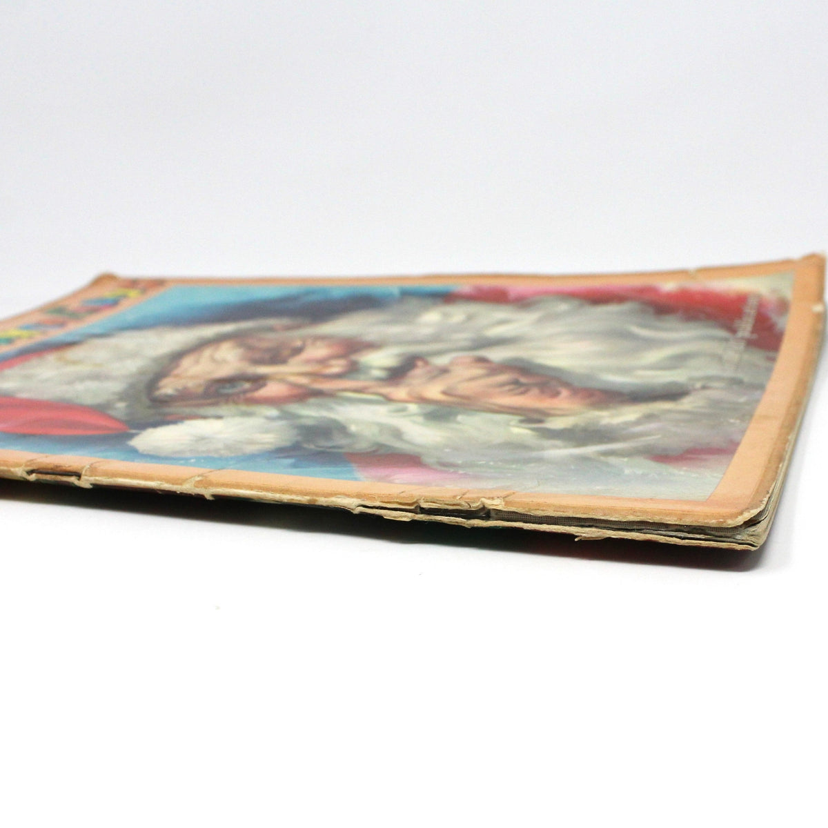 Children's Book: Ideals Publishing, Jolly Old Santa Claus, Softcover, Vintage 1958, SOLD