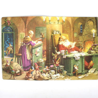 Children's Book: Ideals Publishing, Jolly Old Santa Claus, Softcover, Vintage 1958, SOLD