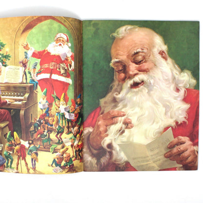 Children's Book: Ideals Publishing, Jolly Old Santa Claus, Softcover, Vintage 1958, SOLD