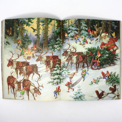 Children's Book: Ideals Publishing, Jolly Old Santa Claus, Softcover, Vintage 1958, SOLD