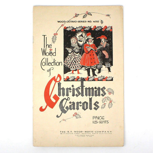 Songbook / Lead Sheet, The Wood Collection of Christmas Carols, Vintage