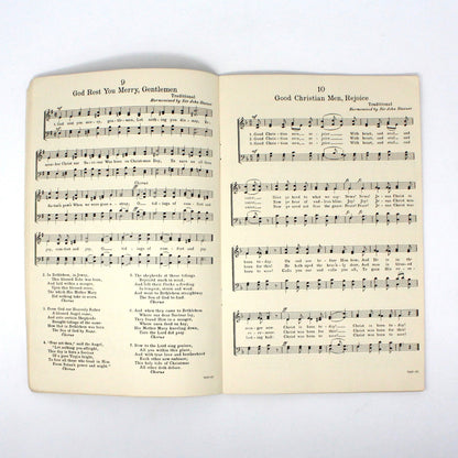 Songbook / Lead Sheet, The Wood Collection of Christmas Carols, Vintage
