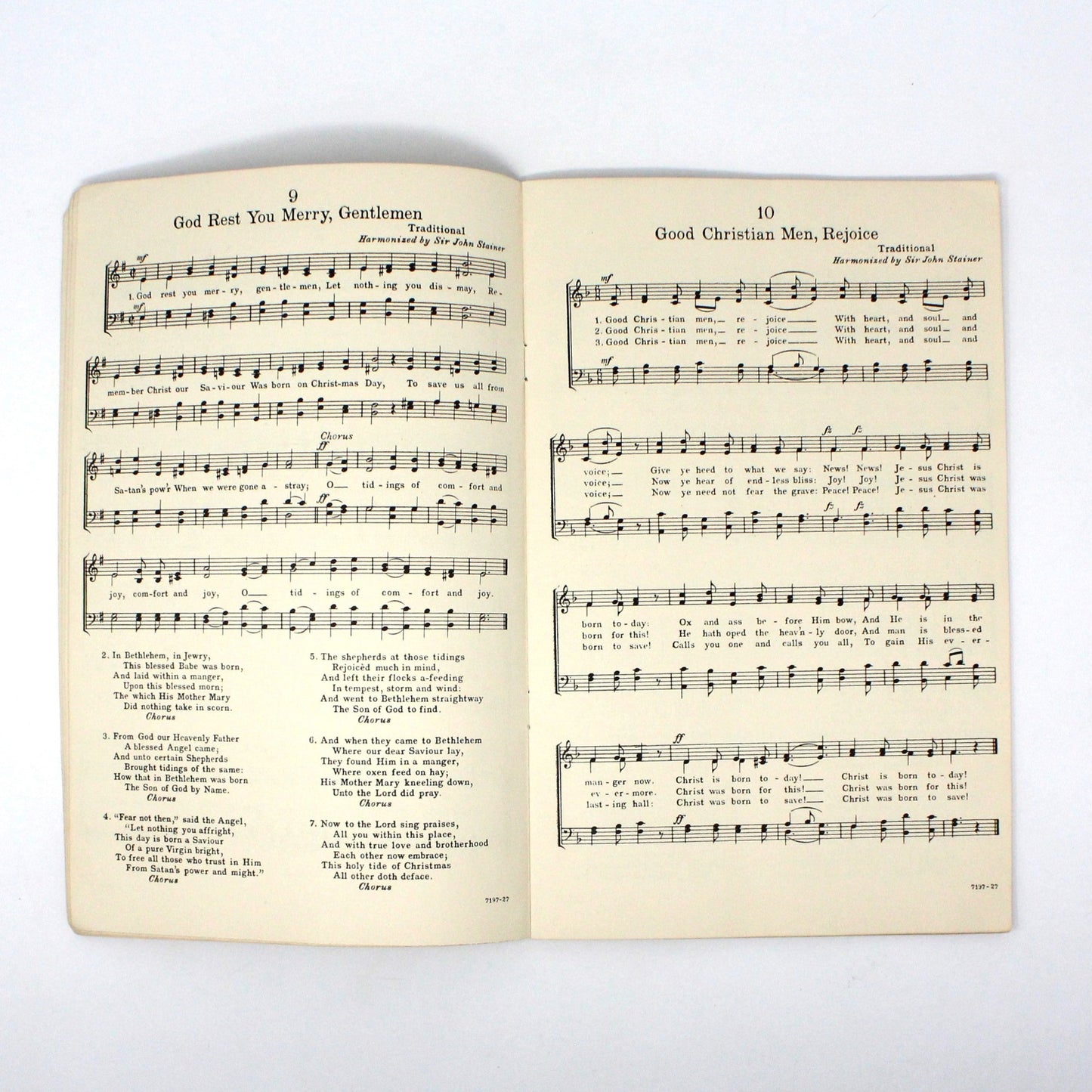 Songbook / Lead Sheet, The Wood Collection of Christmas Carols, Vintage