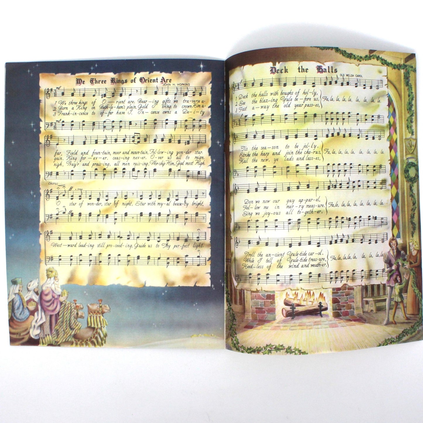 Songbook / Lead Sheet, Joyous Christmas Carols, Vintage Promotional Item