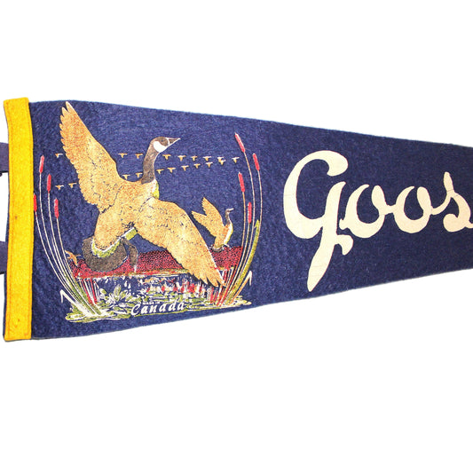 Pennant, Goose Bay Labrador, Canada, Souvenir Collectible, Vintage 22"