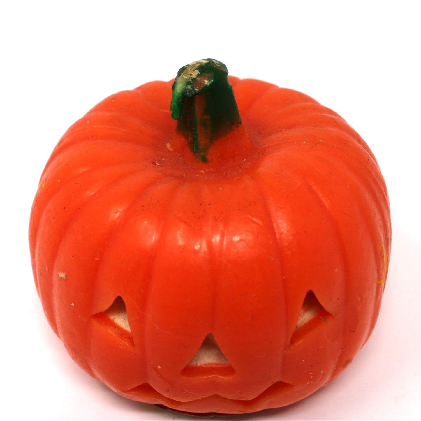 Candle, Guild House, Figural Halloween Pumpkin, Jack O Lantern, Vintage