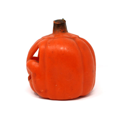 Candle, Gurley Novelty, Figural Halloween Pumpkin, Jack O Lantern, Vintage