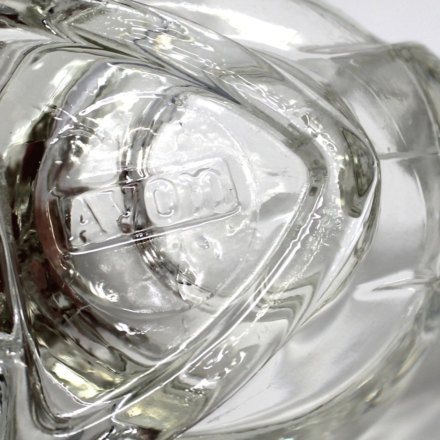 Candle Holder, Avon, Figural Glass Squirrel, Votive / Tealight Holder, Vintage