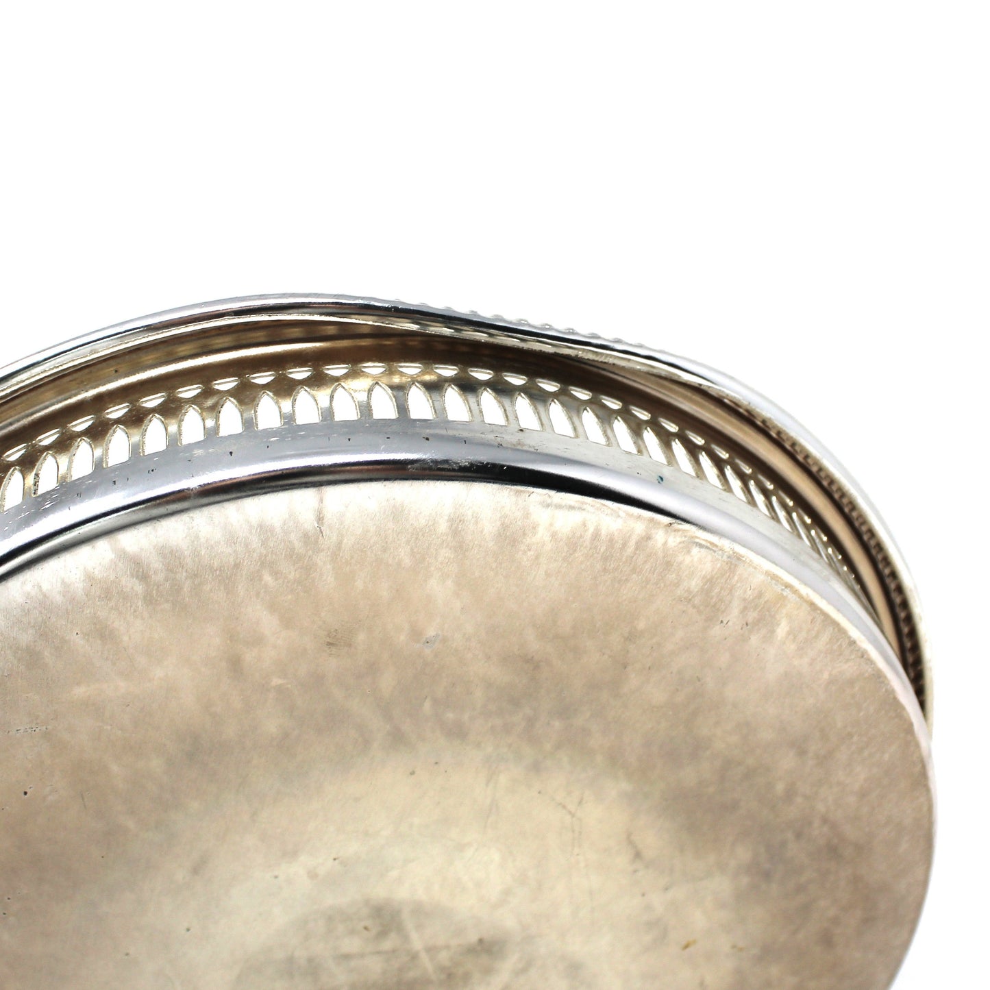 Tray, Silverplate with Glass Liner, Divided 5 Part Relish Dish, Servingware, England, Vintage