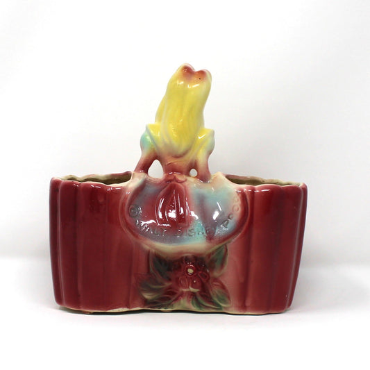Planter, Walt Disney Productions, Alice in Wonderland, Leeds China, Vintage