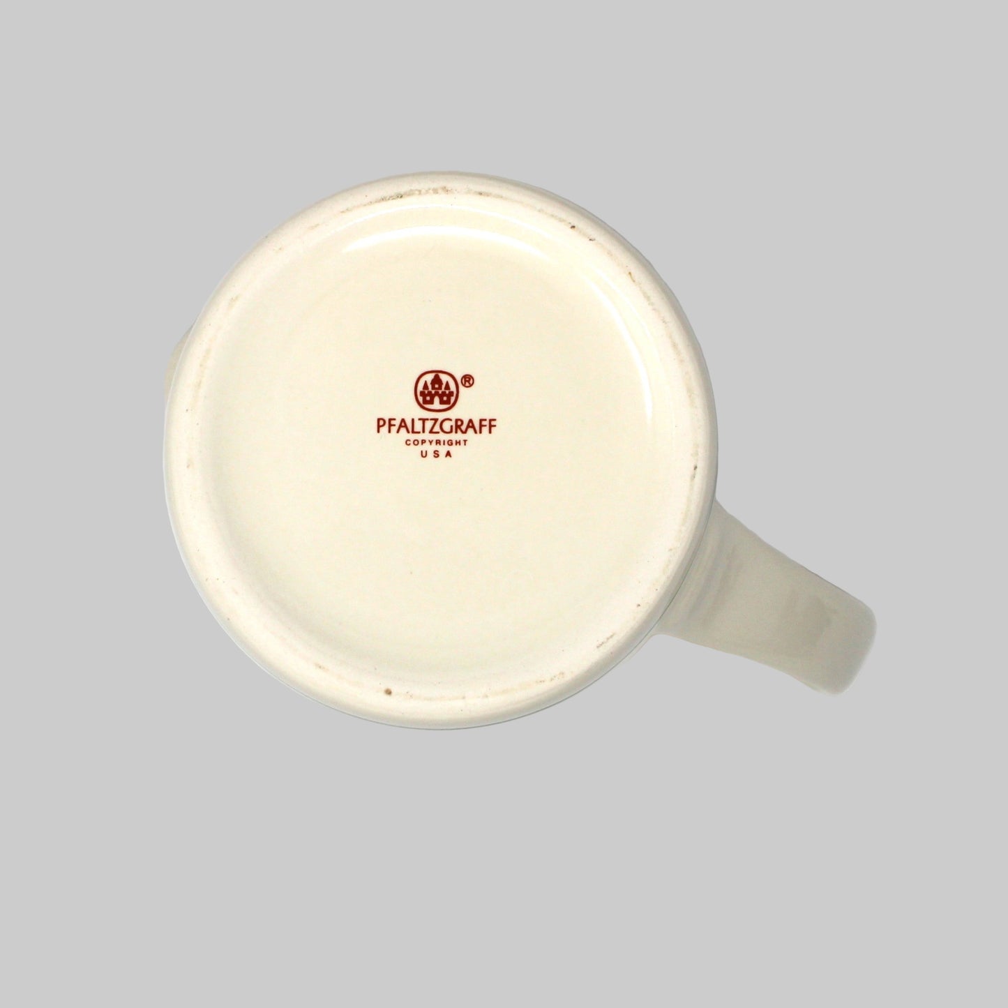 Milk Pitcher / Creamer, Pfaltzgraff, Christmas Sugar Plum, Holiday Stoneware, Vintage