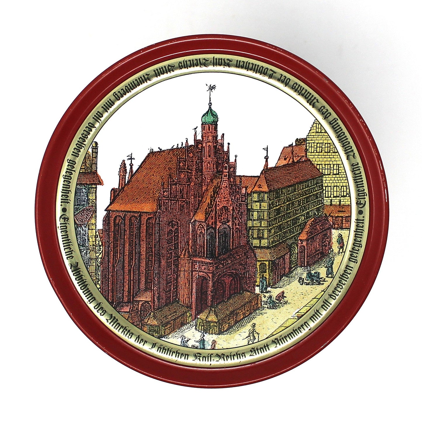 Tins, Gift Tin / Cookie Tin, Otto Schmidt, Frauenkirche - Church of Our Lady, Nuremberg, Germany