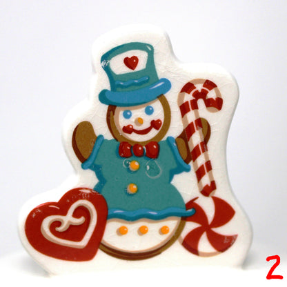 Cookie Jar, Teleflora, Gingerbread House Christmas Jar / Canister, Vintage