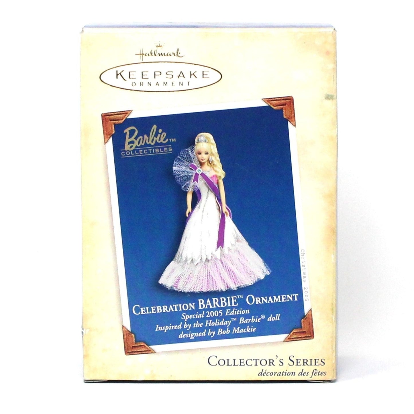 Ornament, Hallmark, Celebration Barbie #6, 2005