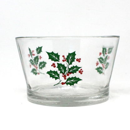 Ice Bowl, Bartlett Collins / Indiana Glass, Holly, Vintage