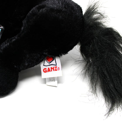 Plush Toy, GANZ, Black Stallion, Webkinz Virtual Pet, Collectible Unused Code, 2007