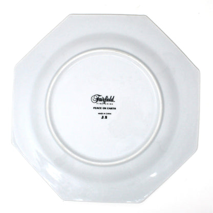 Dinnerware, Fairfield, Peace on Earth Christmas Tree Pattern, Service for 4 (16 Pcs), Vintage