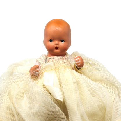 Dolls, Nancy Ann Storybook, Christening Baby #70, in Original Box, Commencement Series, Vintage