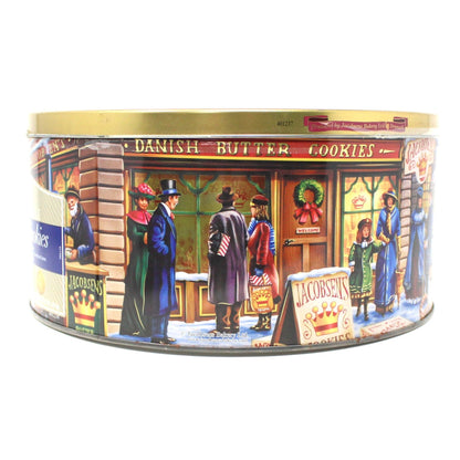 Gift Tin / Cookie Tin, Jacobsen Bakery, Royal Castle, Collectible Tin Denmark