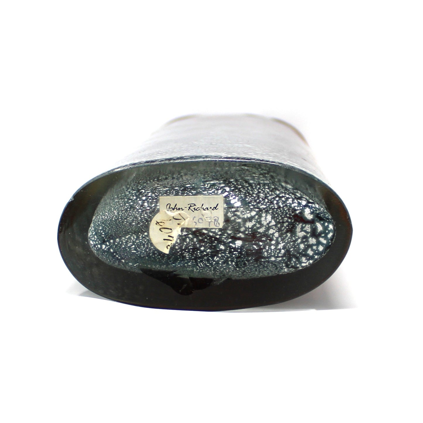 Vase, John Richard Collection, Art Glass Floral Vase, Modern Amber Glass, RARE, Vintage