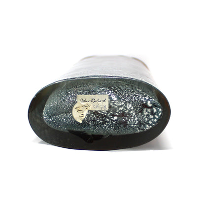 Vase, John Richard Collection, Art Glass Floral Vase, Modern Amber Glass, RARE, Vintage