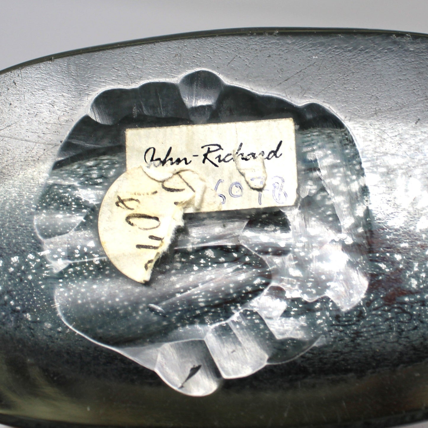 Vase, John Richard Collection, Art Glass Floral Vase, Modern Amber Glass, RARE, Vintage