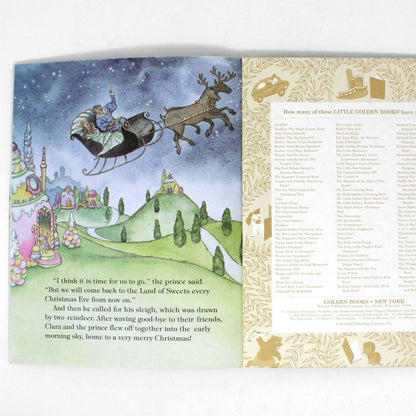 Children's Book, Little Golden Book, The Nutcracker, Hardcover, Vintage 1991