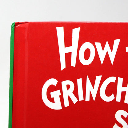 Children's Book, How The Grinch Stole Christmas, Seuss, Hardcover, Vintage 1991