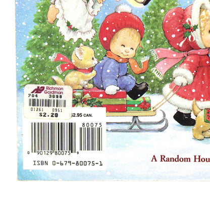 Children's Book, Christmas is Coming, Ruth Morehead Holly Babes, Softcover, Vintage 1990