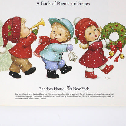 Children's Book, Christmas is Coming, Ruth Morehead Holly Babes, Softcover, Vintage 1990