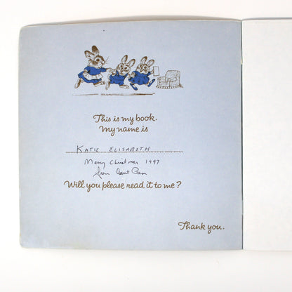 Children's Book, The Christmas Story, Ruth Morehead Holly Babes, Softcover, Vintage 1986