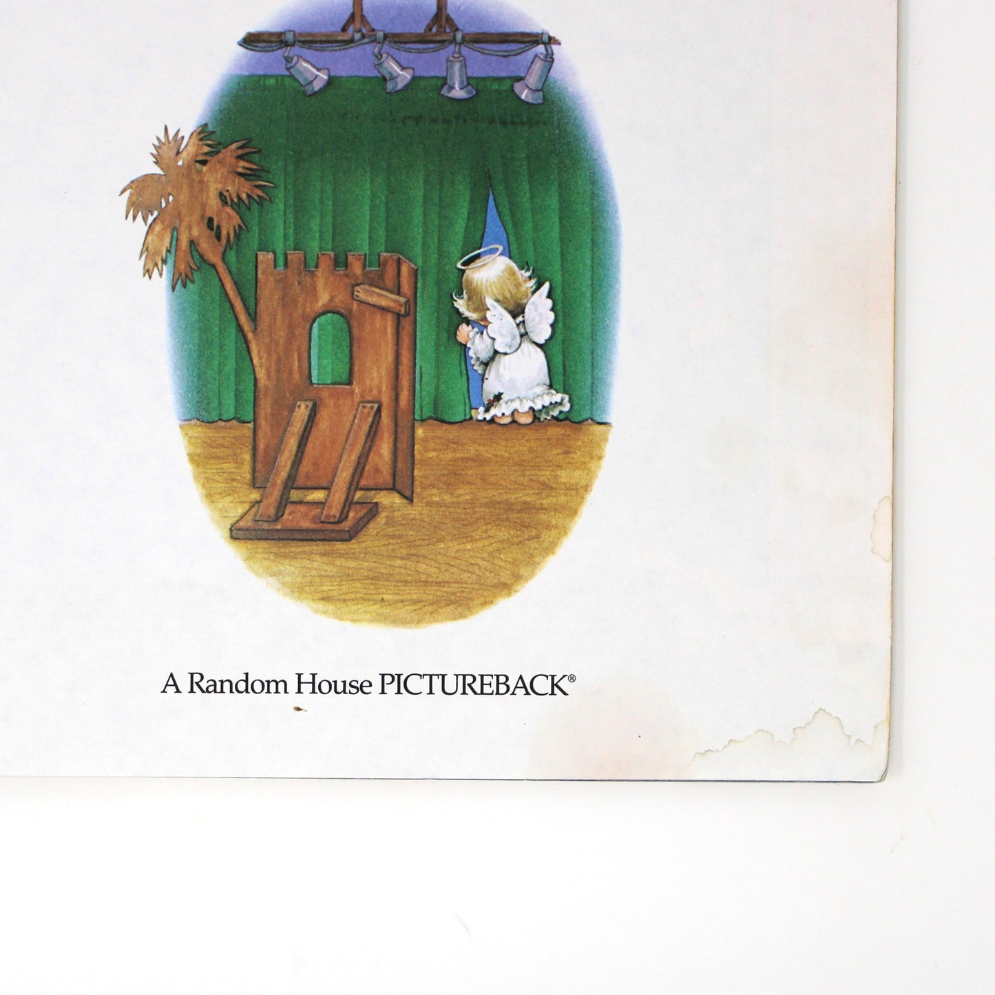 Children's Book, The Christmas Story, Ruth Morehead Holly Babes, Softcover, Vintage 1986
