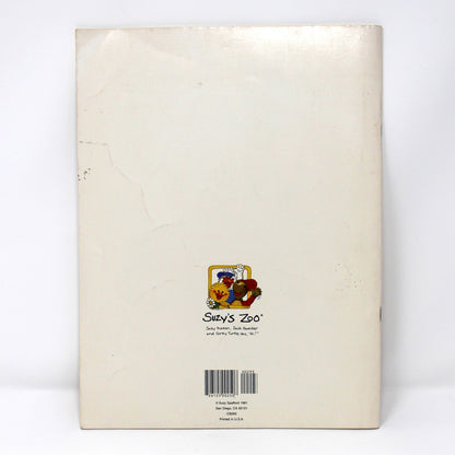 Coloring Book, Suzy's Zoo, Christmas, Volume 14, Vintage 1991
