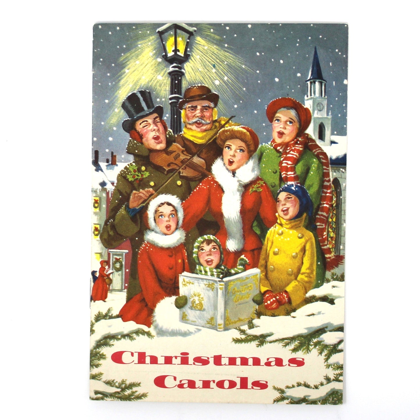 Vintage Songbook, Mid Century Christmas Carols, Ephemera, Softcover, Collectibles, Advertising / Promotional Products Savings Club, Holiday Memorabilia 