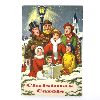 Vintage Songbook, Mid Century Christmas Carols, Ephemera, Softcover, Collectibles, Advertising / Promotional Products Savings Club, Holiday Memorabilia 