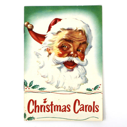 Vintage Songbook, Mid Century Christmas Carols, Ephemera, Softcover, Collectibles, Advertising / Promotional Products Savings Club, Holiday Memorabilia 