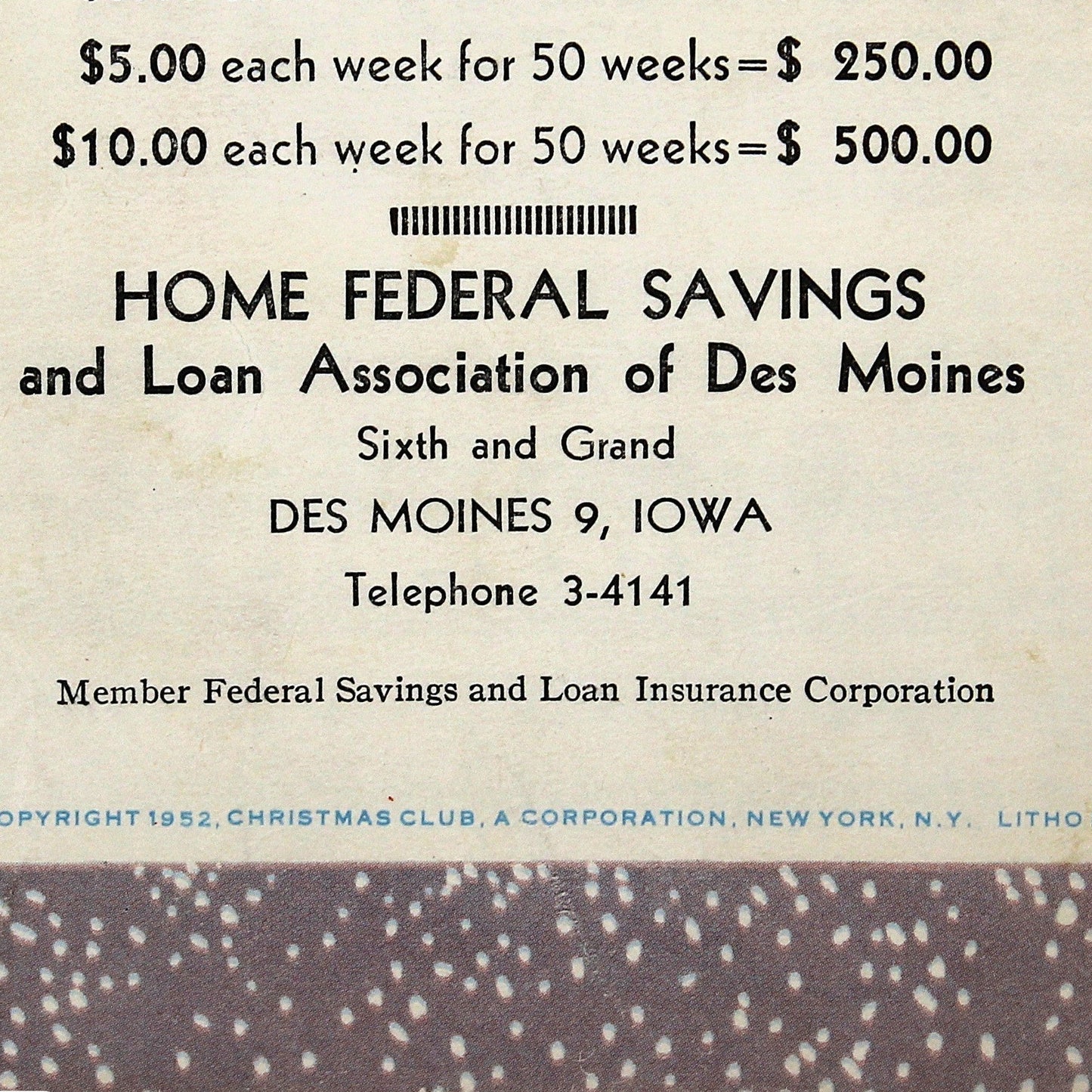 Songbook / Lead Sheet, Christmas Carols, Savings Club, Singing Girl Holding Candle, Vintage Promotional Item