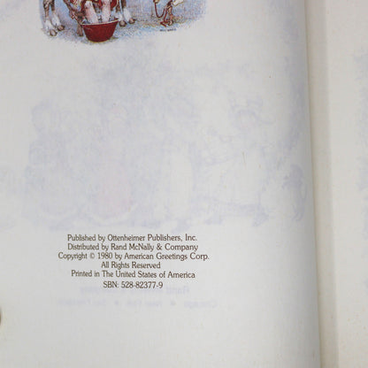 Children's Book, Holly Hobbie's Christmas Book, Hardcover, Vintage 1980