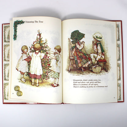 Children's Book, Holly Hobbie's Christmas Book, Hardcover, Vintage 1980