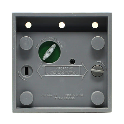 Musical Figurine, Wooden Nutcracker, Santa Claus, Plays "Santa Claus is Coming To Town", Original Box, Vintage