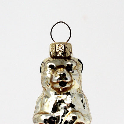 Ornament, Whitehurst, Figural Bear Blown Glass, Vintage West Germany, RARE