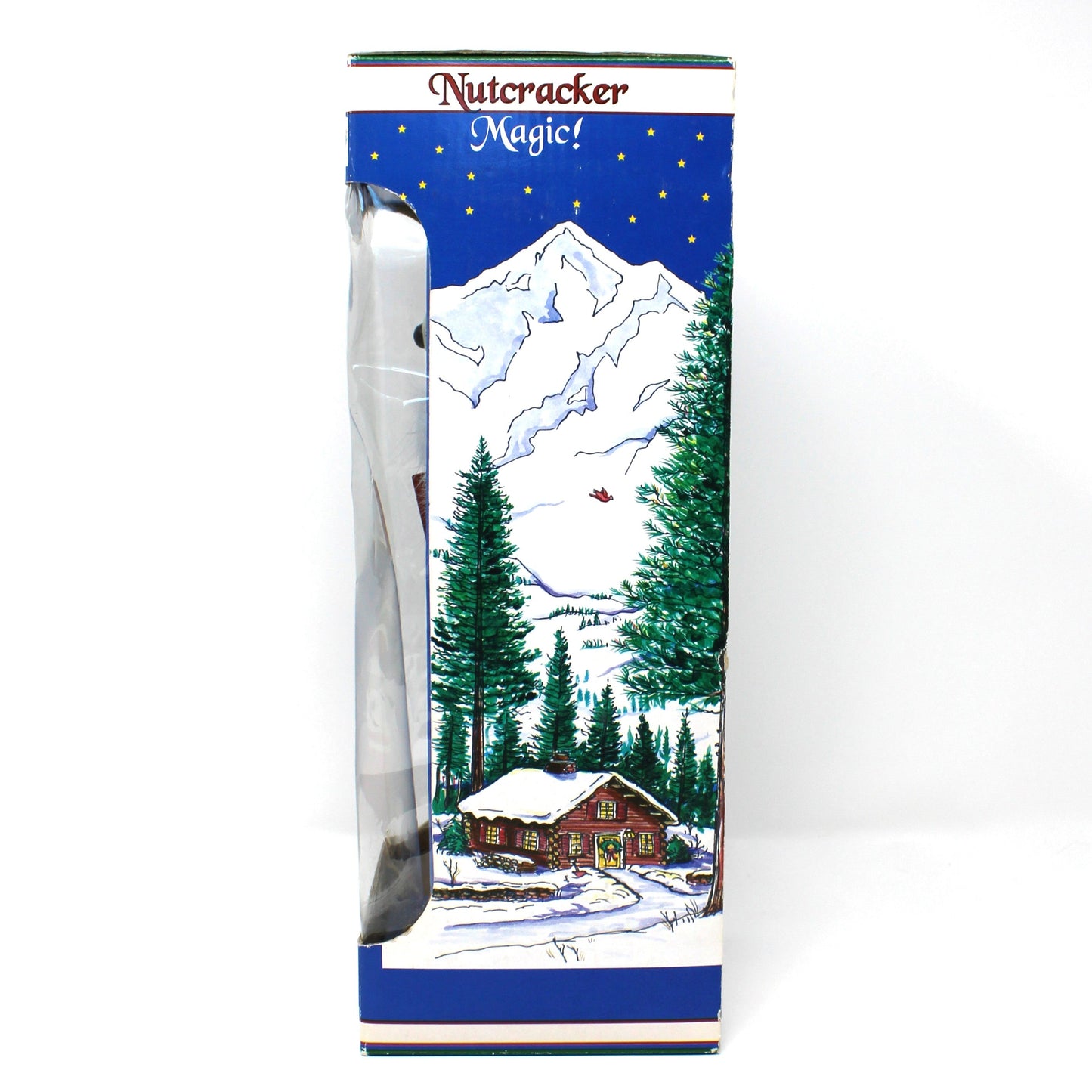 Figurine, Wooden Nutcracker Mouse King, by Michael Wolfe, Horizons East, Original Box