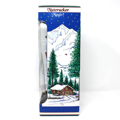 Figurine, Wooden Nutcracker Mouse King, by Michael Wolfe, Horizons East, Original Box