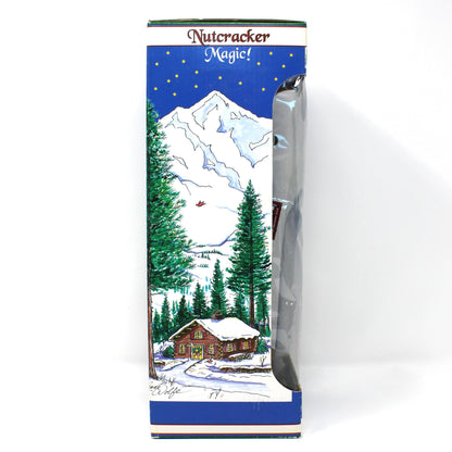 Figurine, Wooden Nutcracker Mouse King, by Michael Wolfe, Horizons East, Original Box