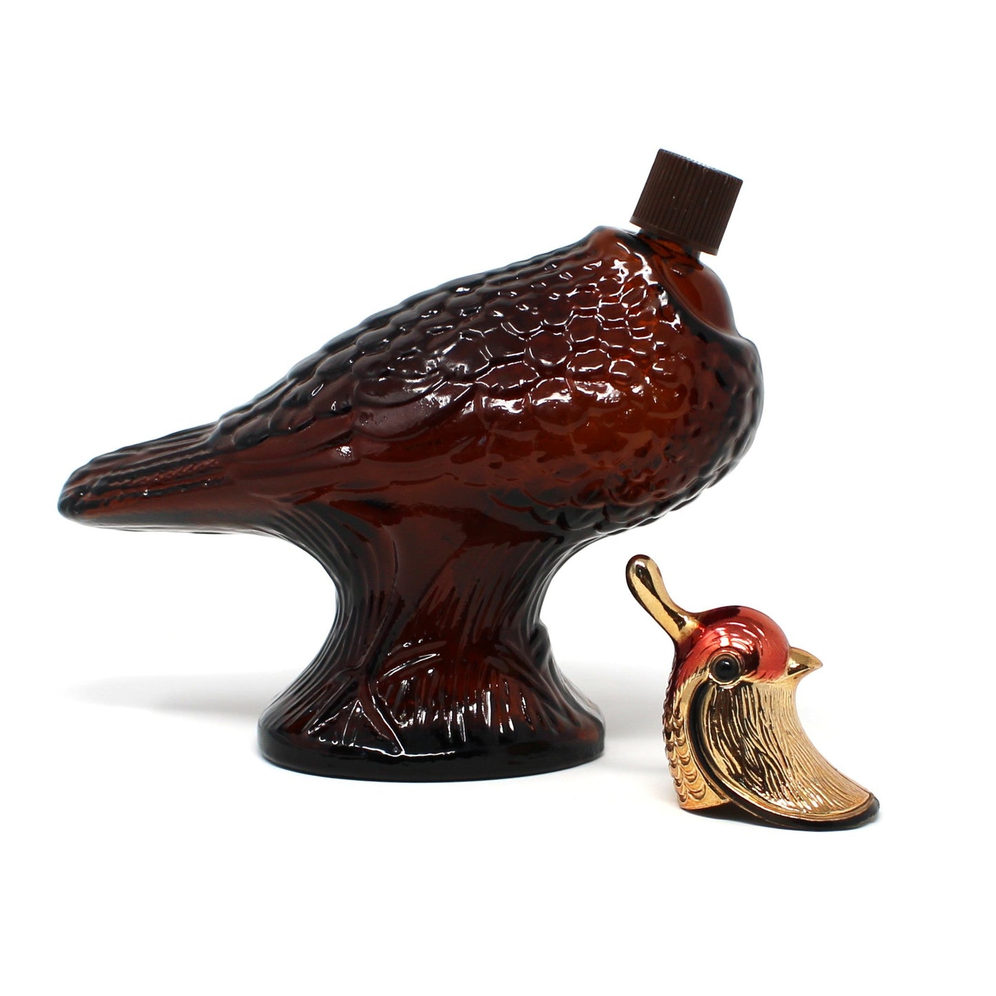 Decanter, Avon, Quail Perfume Decanter, Bird Shaped Bottle, Vintage Collectible
