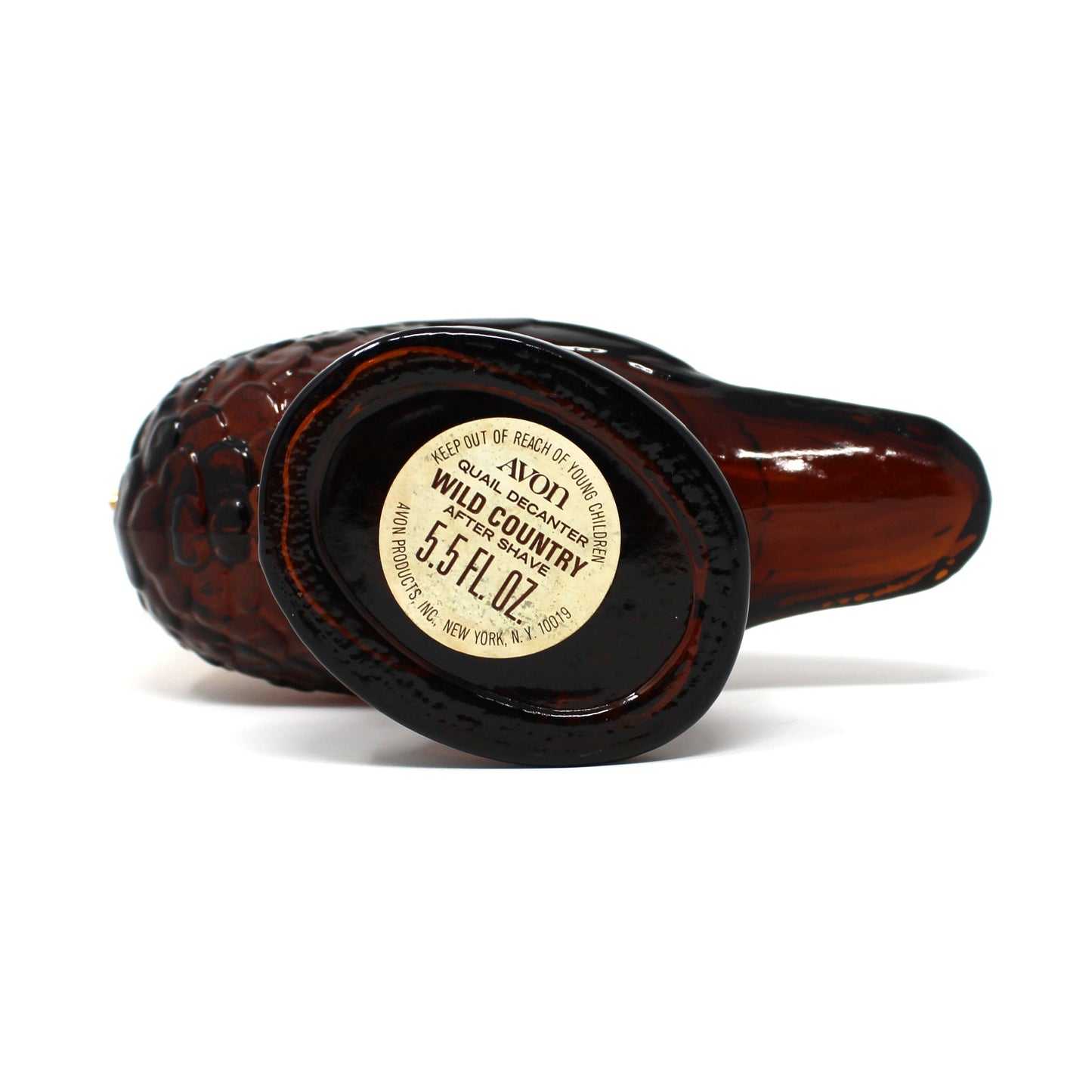 Decanter, Avon, Quail Perfume Decanter, Bird Shaped Bottle, Vintage Collectible