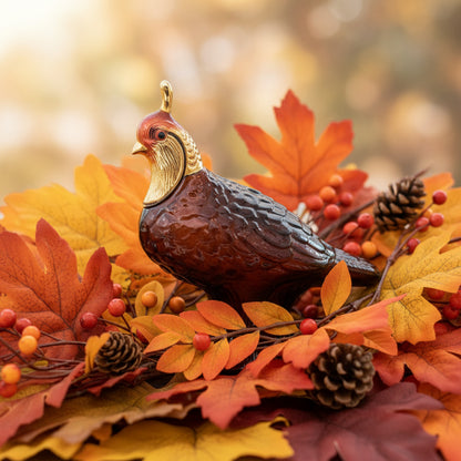 Decanter, Avon, Quail Perfume Decanter, Bird Shaped Bottle, Vintage Collectible